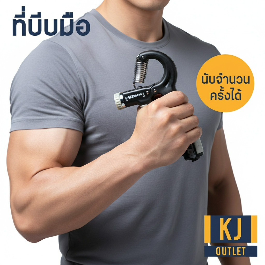 ( โปรสุดปัง ถูกที่สุด ) Hand Grip ที่บีบมือ บริหารมือ ออกกำลังกายข้อมือ ฝึกความแข็งแรง ใช้ได้ทุกเพศทุกวัย