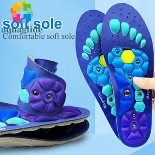 พื้นรองเท้ากระดูกนวดกดจุด มีแม่เหล็กช่วยลดความเมื่อยล้าและส่…