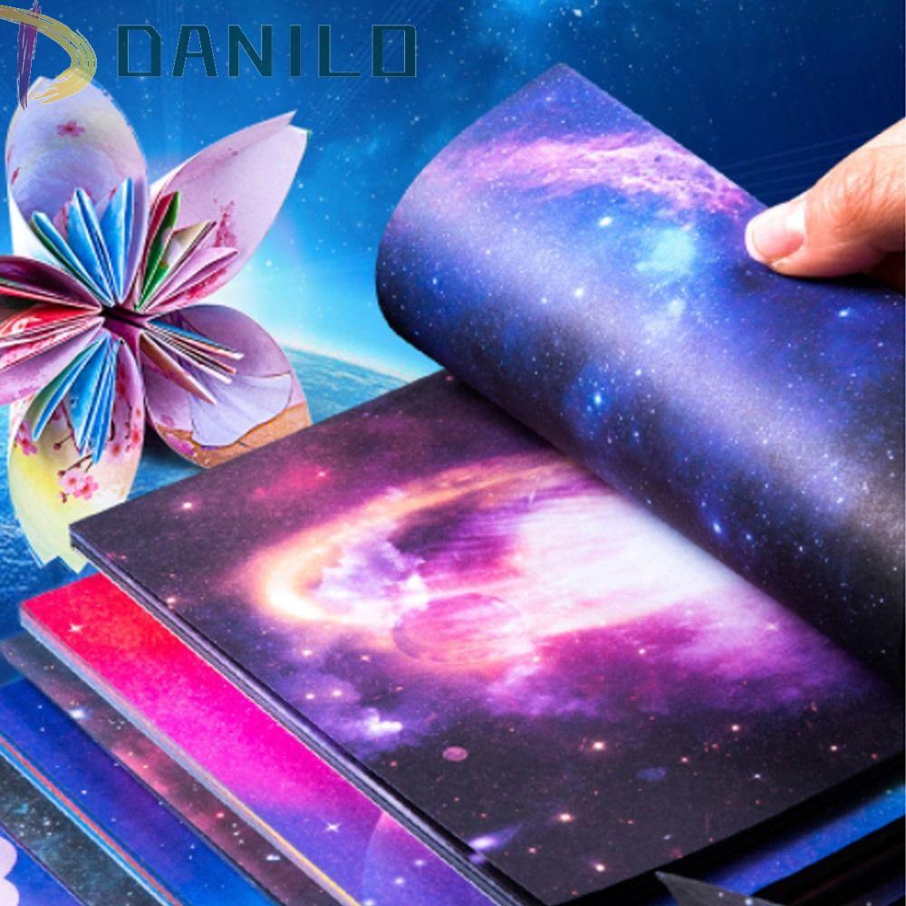 DANILO Origami Paper DIY Premium Double Sides Paper-cut Starry Pattern Sakura Craft paper