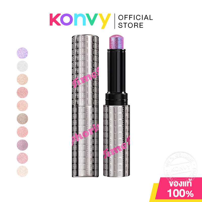 Time Phoria Illumina Jelly Eyeshadow Stick 3g ไทม์ฟอเรีย อายแชโดว์สติ๊ก เนื้อเจลลี่นุ่มเด้ง