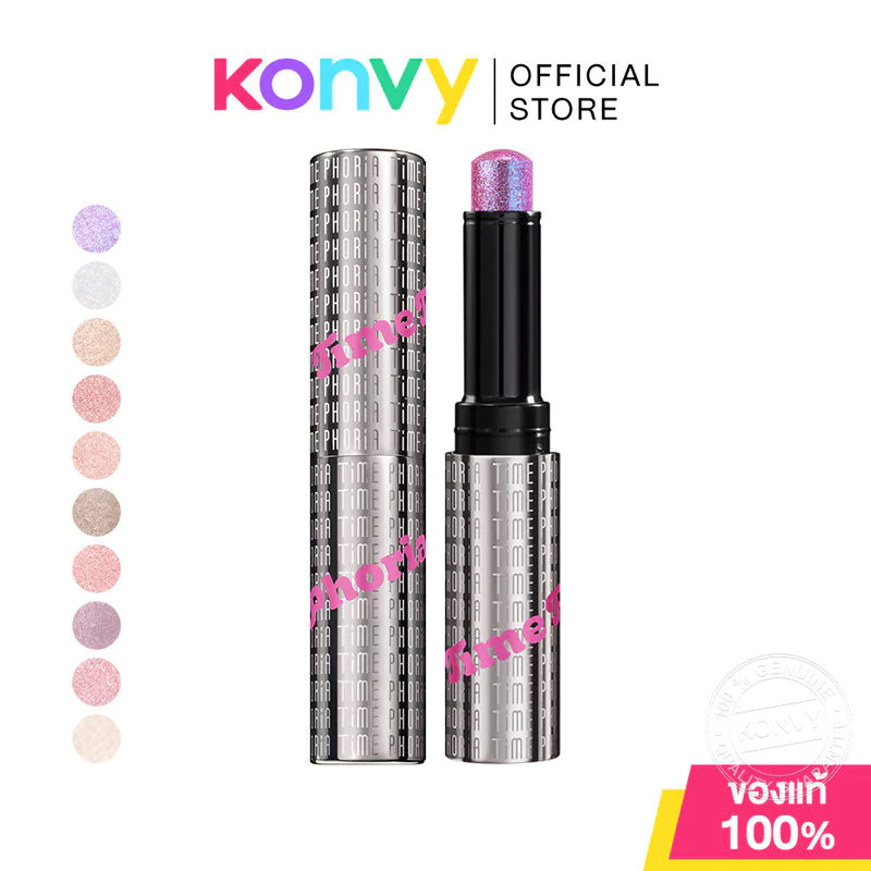 Time Phoria Illumina Jelly Eyeshadow Stick 3g ไทม์ฟอเรีย อายแชโดว์สติ๊ก เนื้อเจลลี่นุ่มเด้ง