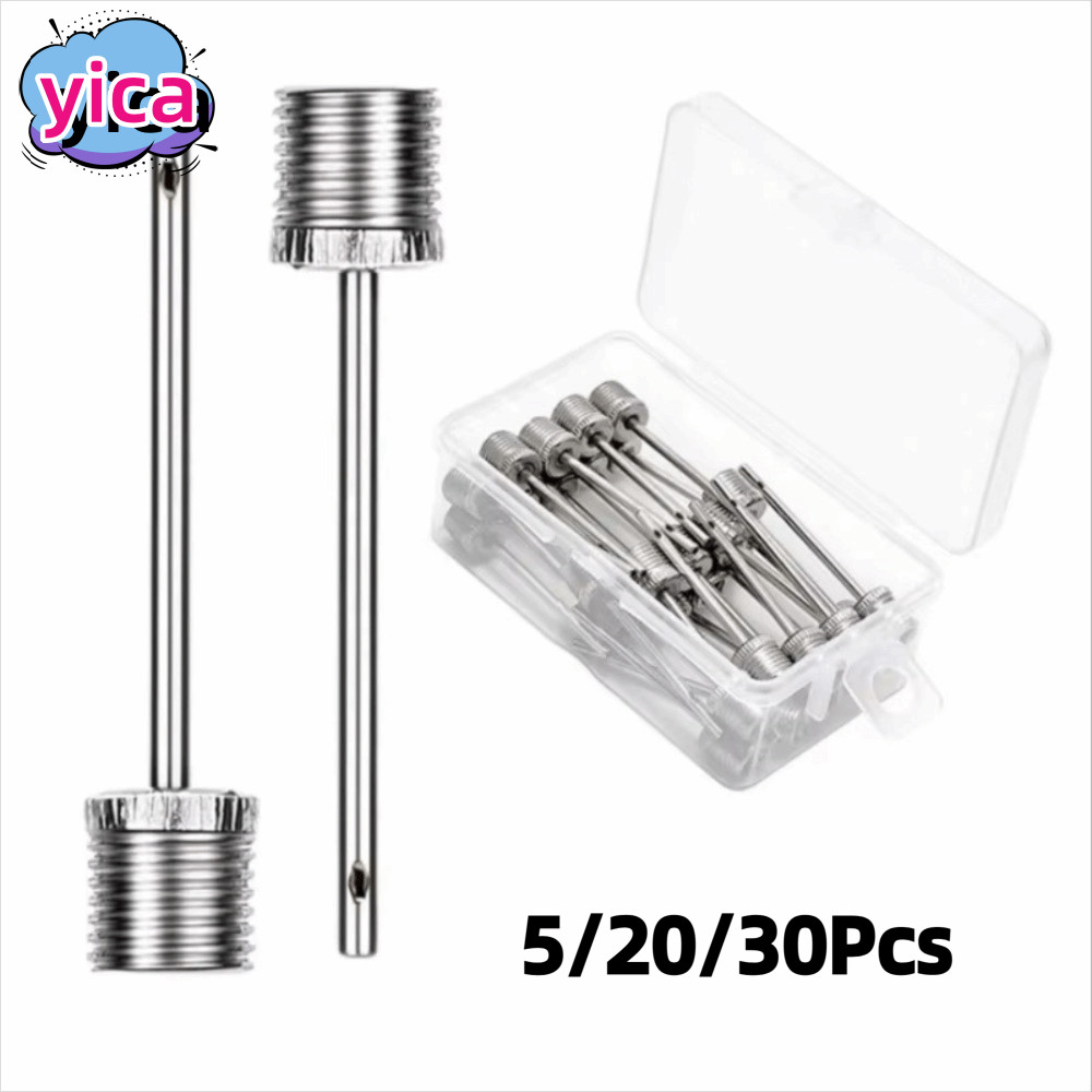 YICA 5/20/30 ชิ้นปั๊มลม Multi-Function Pump สำหรับฟุตบอล บาสเกตบอล และวอลเล่ย์บอล