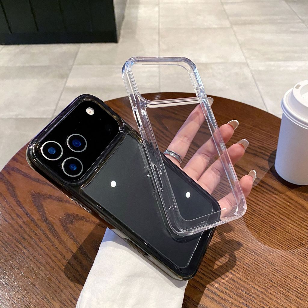 เคสใสเนื้อคริสตัล รุ่นพรีเมียม ไม่มีวันเหลือง รุ่นขายดีที่สุด มีสำหรับ iPhone ทุกรุ่น - เคส iPhone 17 Pro Max , 14 Pro