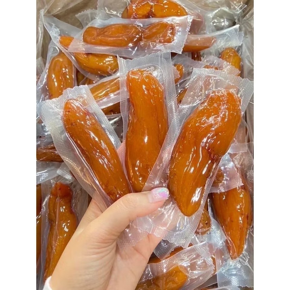 TT มันหนึบสีทอง Chewy golden sweet potatoes 500g.