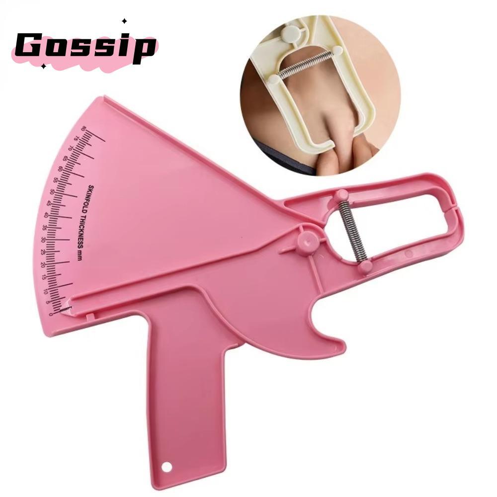 GOSSIP Body Fat Measuring Tester Analyzer, 0-80 มม.ความแม่นยําสูง Sebum Caliper Clamp, ใช้งานง่าย Pr