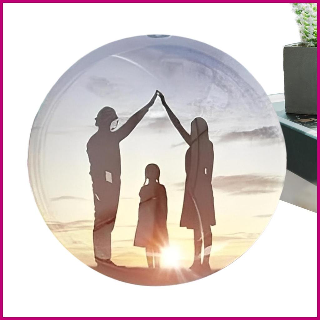 Video Sphere Digital 2.7in ลําโพงคริสตัล Photo Ball สําหรับคริสต์มาสวันเกิดโต๊ะครอบครัวบ้านห้องนอน S