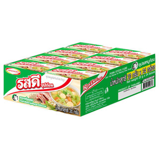 รสดี ซุปก้อน รสหมู 20 ก. X 24 (ROSDEE CUBE PORK 20 G X 24)