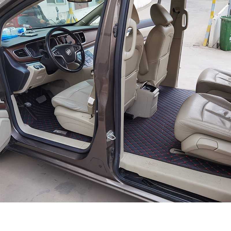 Buick gl8 Land Class 652t ปลาอ้วน 653t Lu Zun es แผ่นรองฝ่าเท้าล้อมรอบอย่างเต็มที่ 25s เจ็ดที่นั่งโด