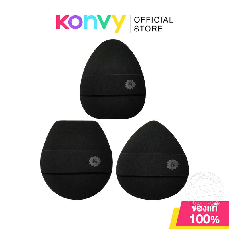 SUPERMOM Souffle Puff 1pc ซุปเปอร์มัม พัฟสำหรับรองพื้น คุชชั่น (136/137/138)