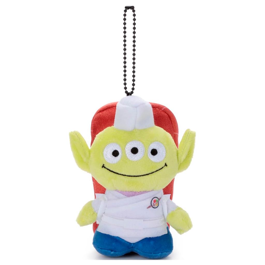 TAKARATOMY A.R.T.S Pixar Character Toy Story 30th Anniversary Ball Chain Mascot Alien Sushi Chef (Tu