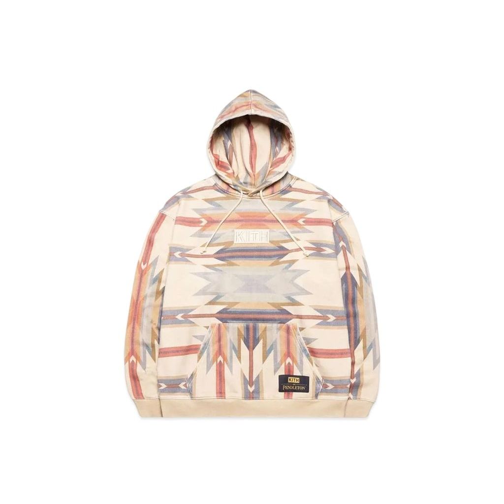 KITH Pendleton Wyeth Trail Williams III Hoodie Tan Unused