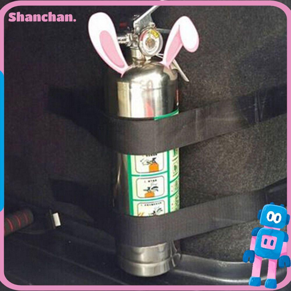 SHANCHAN 25PCS Bandage Black Magic Buckle Deduct กระเป๋าท้ายรถ