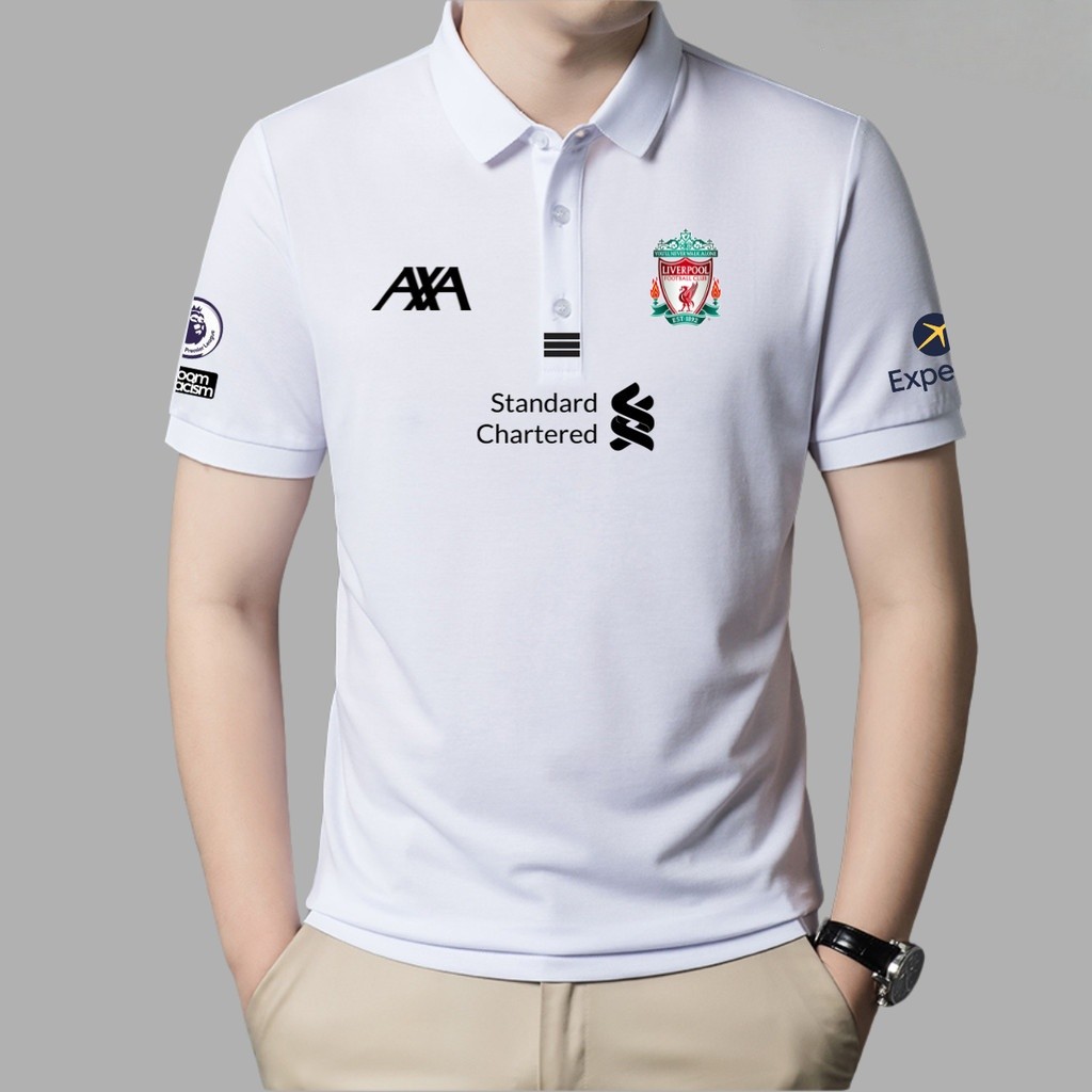 Polo Shirt, Men's Soha Clothing, Liverpool Football Club Polo Shirt, Men's Sporty, Elegant Style, Sh