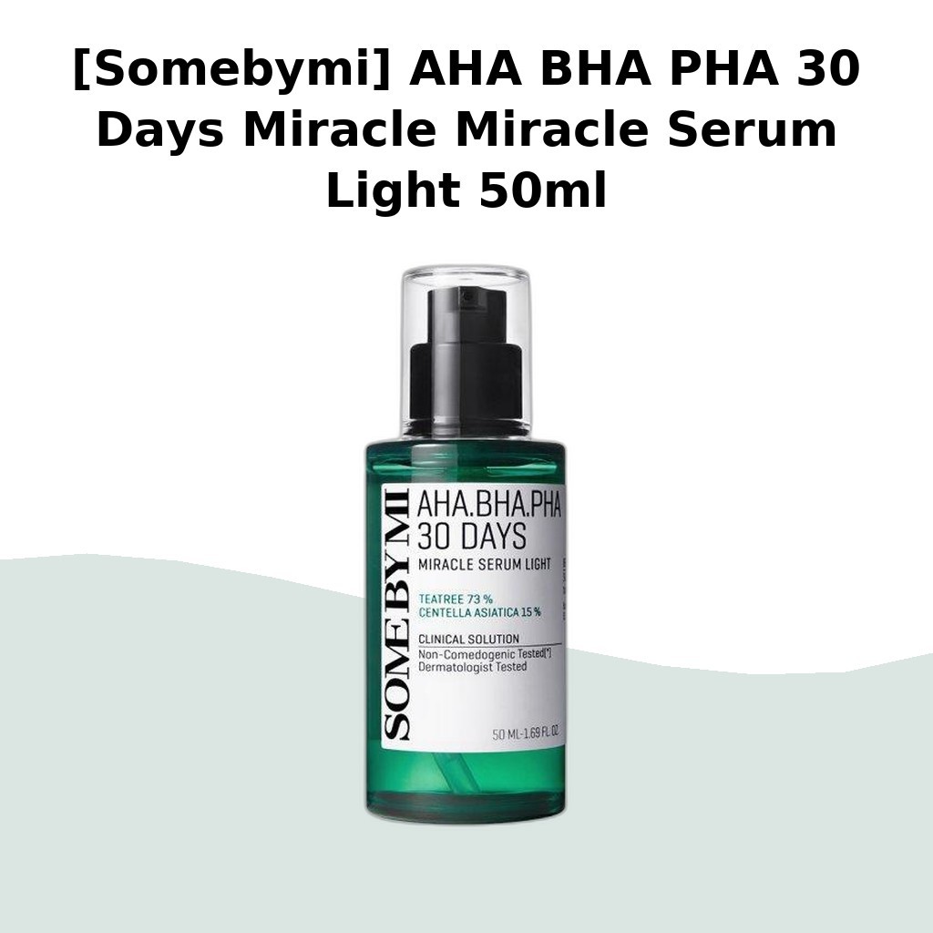 [Somebymi] AHA BHA PHA 30 Days Miracle Miracle Serum Light 50ml / เซรั่มเกาหลี / 30 Days Miracle by 