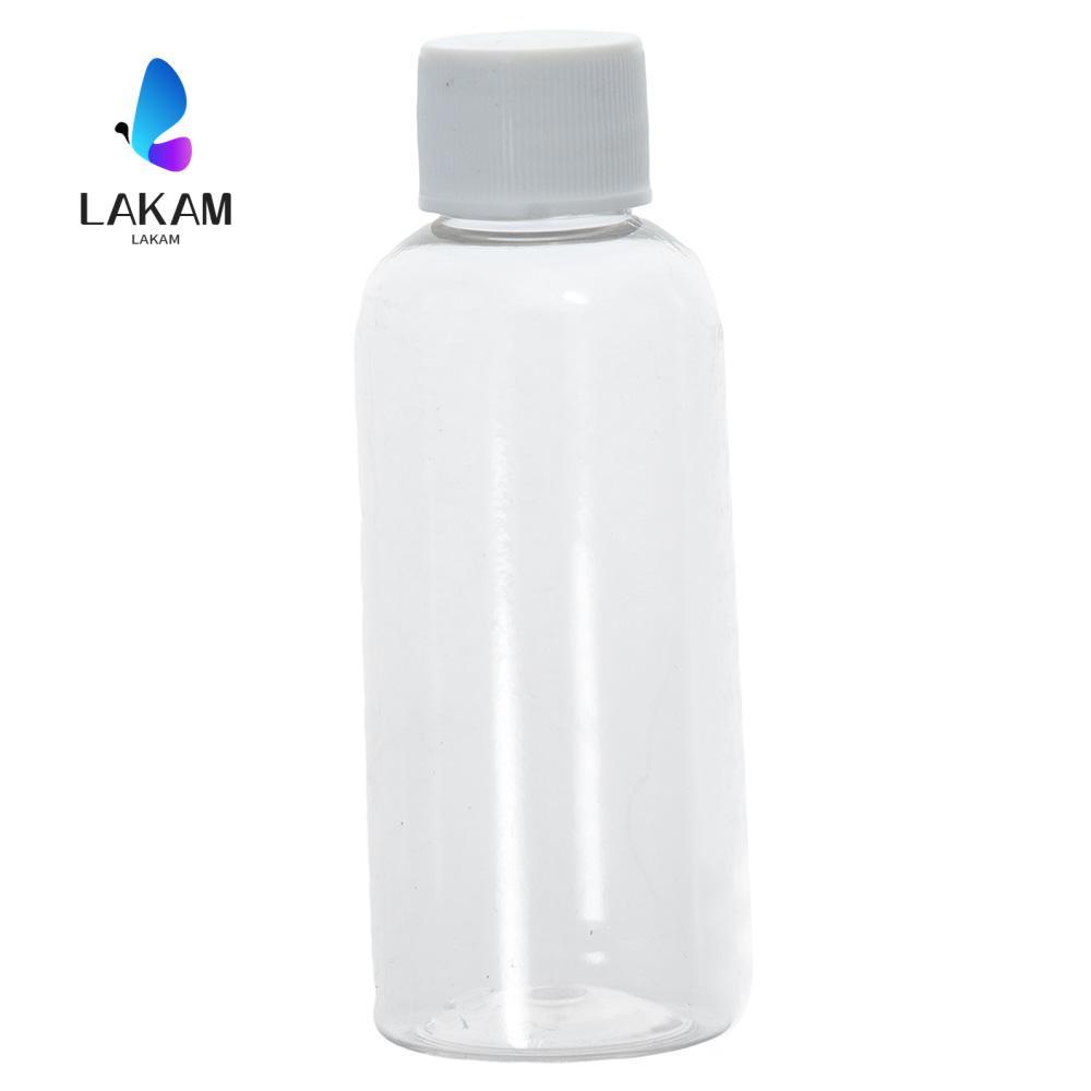 LAKAM 10 ชิ้น Ginger Shot ขวด Freezable 60ml พร้อมหมวก Wellness Juice Shot ขวดรีฟิล