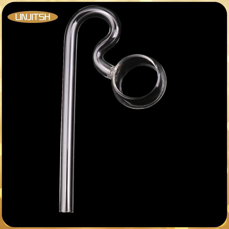 [unjitsh] 10 มม. Borosilicate Glass Lily Outflow Skimmer Pipe Outlet Tube สําหรับพิพิธภัณฑ์สัตว์น้ํา