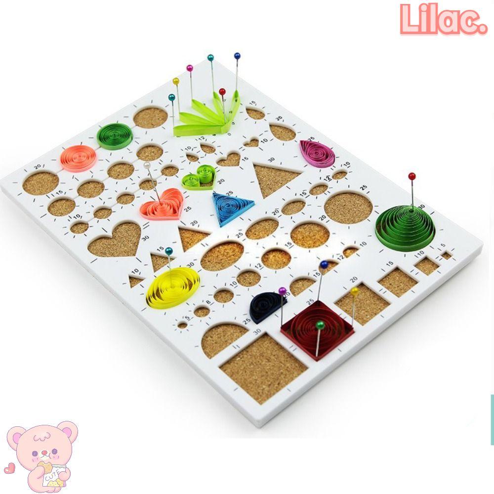 LIILACC Quilling Board DIY Carft Paper Paper-Rolling Art Paper Quilling Tool