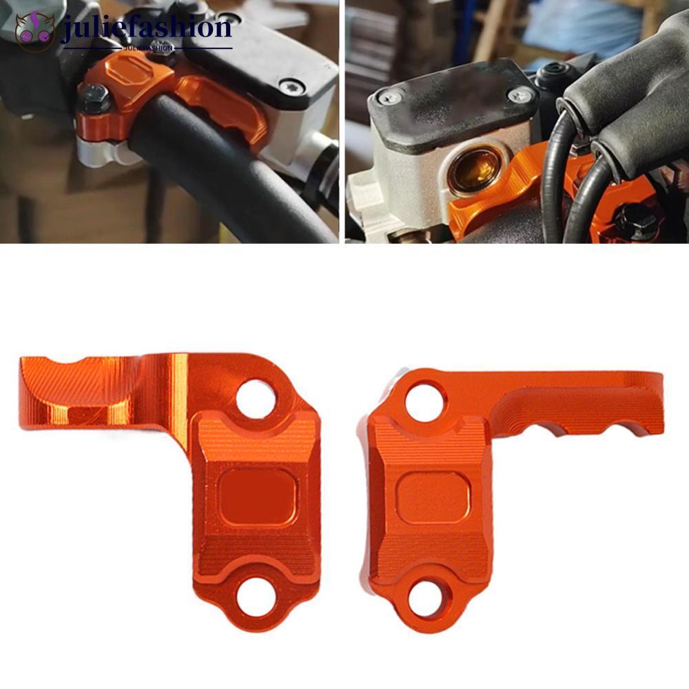 JULIEFASHION รถจักรยานยนต์กระบอกป้องกันวงเล็บเบรคไฮดรอลิก CNC สําหรับ SX SXF XC XCF EXCF XCW 125-500