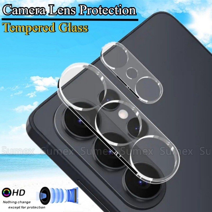 สําหรับ Samsung S26 Ultra + Plus 5G เลนส์โทรศัพท์ฟิล์มกระจกนิรภัย Curverd กล้องเต็มรูปแบบ 3D ป้องกัน HD Protectors ใสปกหลัง Galaxy S26Ultra S26Plus S26 + 2026