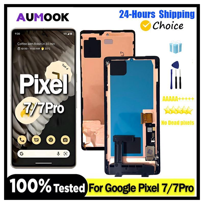 จอแสดงผล OLED สําหรับ Google Pixel 7 GVU6C จอแสดงผล LCD หน้าจอสัมผัส Digitizer สําหรับ Google Pixel 