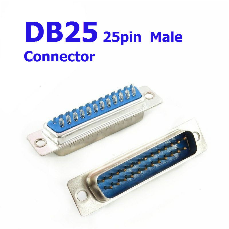 (2ชิ้น) DB25 Male D-sub connector 25 pin