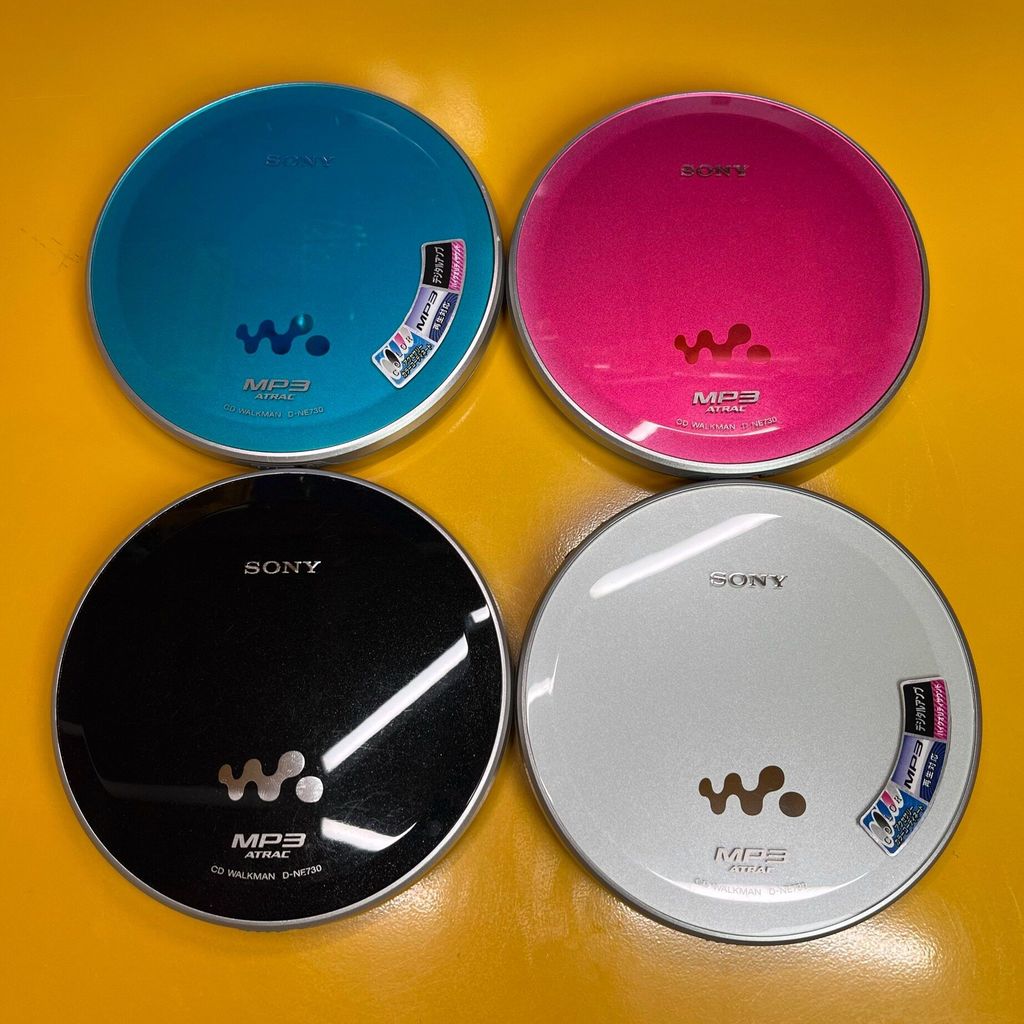 ญี่ปุ่น SONY SONY ne730cd Machine cd Walkman cd Player mp3 Format สีดําสีขาวสีฟ้าสีชมพูสี่สี