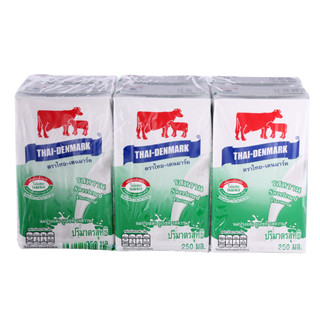 ไทยเดนมาร์คนมยูเอชทีรสหวาน 250มล. แพค6 Thai Denmark UHT Milk…