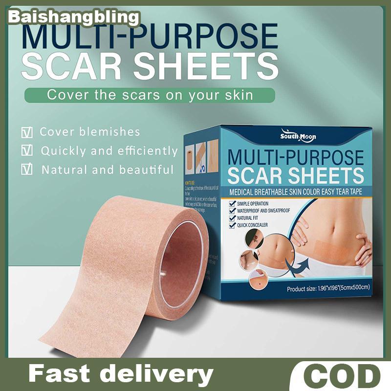 BSBL 1 ม้วนสีผิวโทนคอนซีลเลอร์ Tattoo Stiers Cover Up Tattoo Burn Scar Birthmark ที่มองไม่เห็น Patch