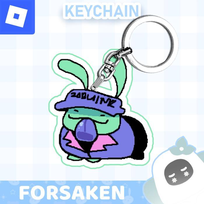 Ganci / Gantungan Kunci Akrilk ROBLOX FORSAKEN SILLY ALIEN ELLIOT