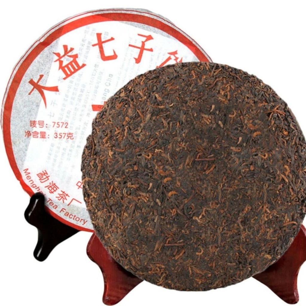 CIFbuy สุก Pu erh ชาเค้ก 357g หมัก Vintage Pu-erh ชา Menghai Pu erh ชา