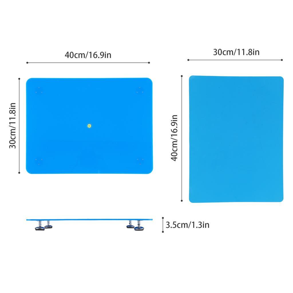 Ufriend กระดานปรับระดับเรซินสําหรับอีพ็อกซี่และสีปรับความสูงมุมโต๊ะปรับระดับตัวเองอเนกประสงค์พร้อมซิ