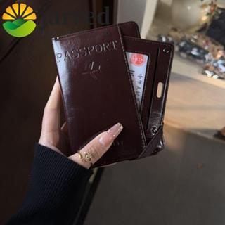 JARRED PU Passport Bag, Card Holder Wallet, Creative Multifu…