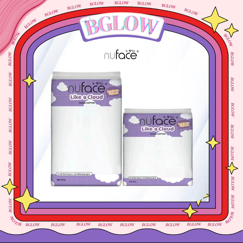 NuFace Facial Cotton - Facial & Facial Beauty Cotton 35GR 50GR