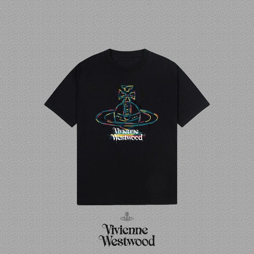 Chrome Hearts/Chrome Hearts ขนาดใหญ่ 6XL ต้นฤดูใบไม้ผลิสไตล์ใหม่เสื้อยืดแขนสั้นชายหญิงคู่สไตล์ Co-Br