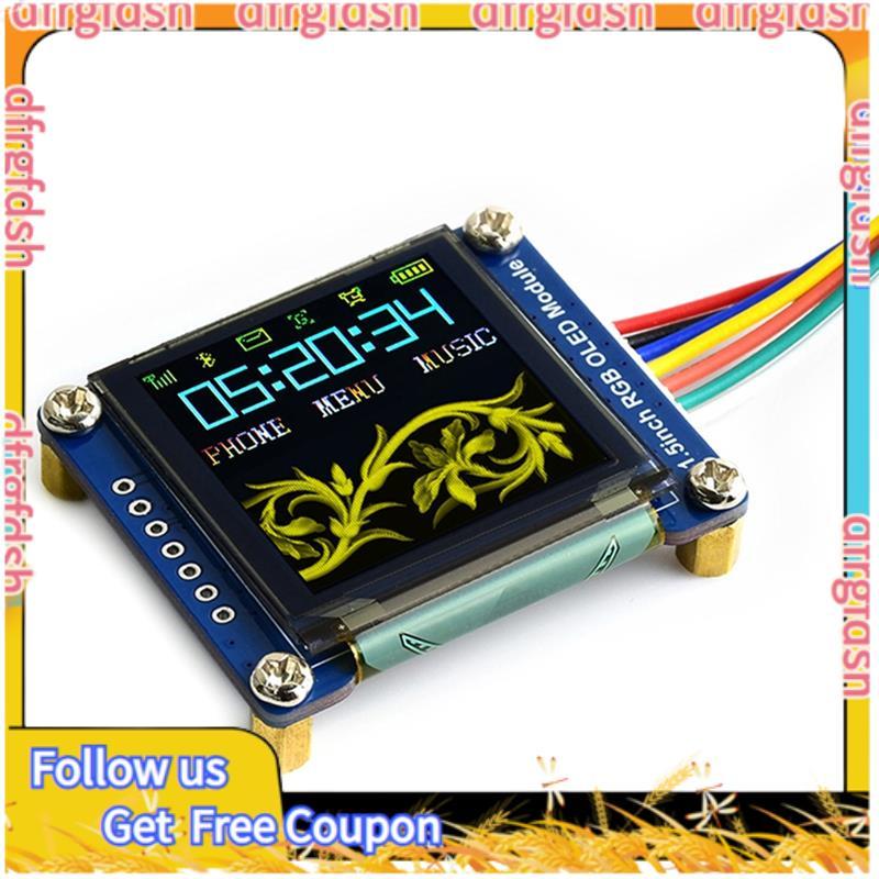 D&F1.5 นิ้ว RGB OLED Display Screen สําหรับ RPI Zero 2 W 3 3A OLED Display Screen