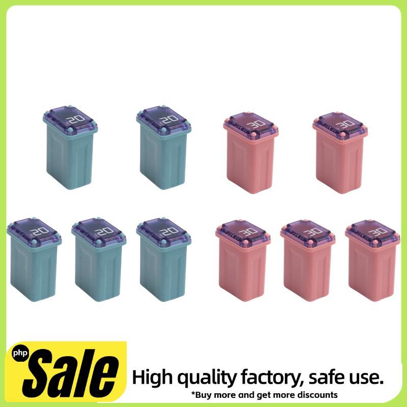 10 ชิ้น 20Amp 30Amp ฟิวส์กล่องจิ๋ว ฟิวส์พลาสติก ( "เป่าต่ํา")