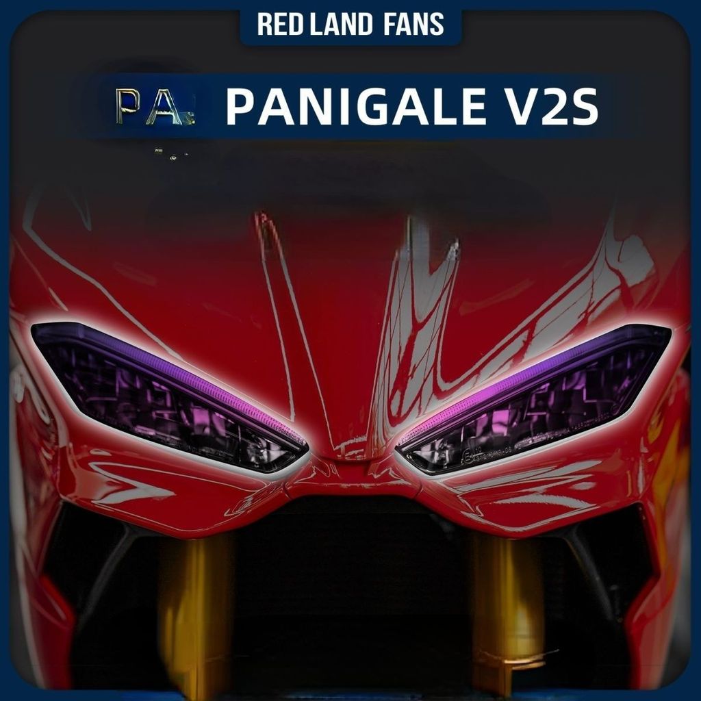 DUCATI headlight decals, Panigale V2S motorcycle headlight color change film