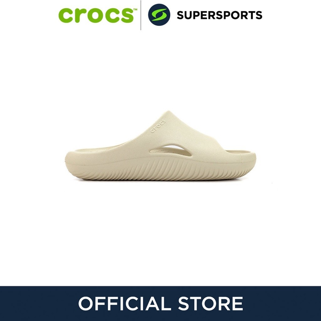 CROCS Mellow Slide รองเท้าแตะแบบสวมผู้ใหญ่
