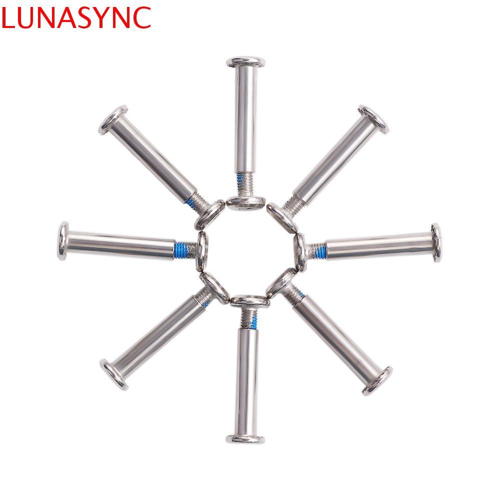 LUNASYNC Spacer เพลาสกรูสำหรับรองเท้า роллерblade ขนาด 6 มม. ใช้งานกับ Roller Skates Inline Skates
