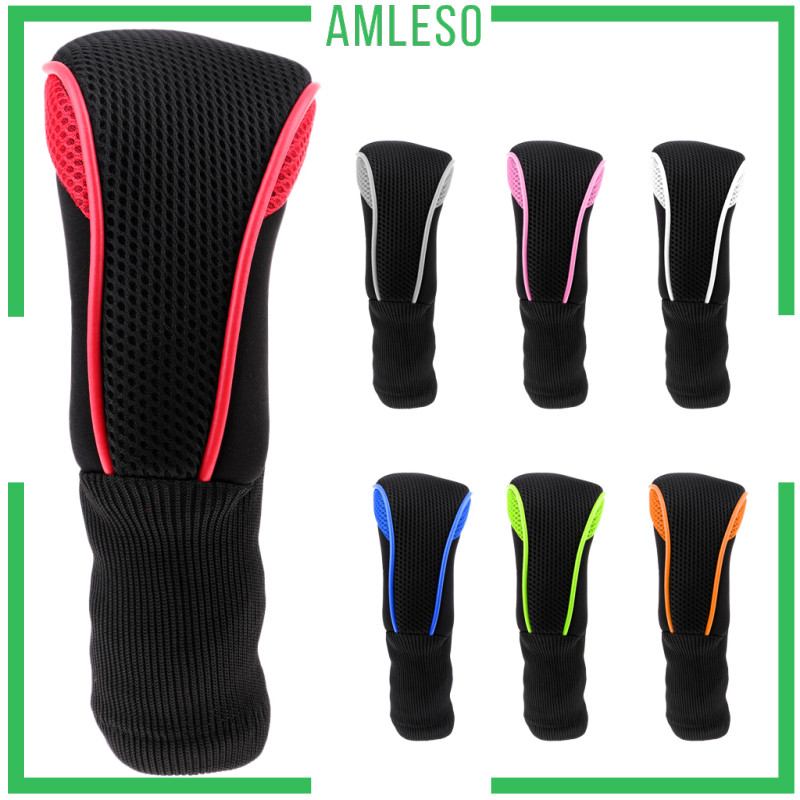 [Amleso] ตาข่ายคอยาวกอล์ฟคลับครอบคลุมกอล์ฟ Hybrid UT Headcover เครื่องมือจัดเก็บข้อมูล