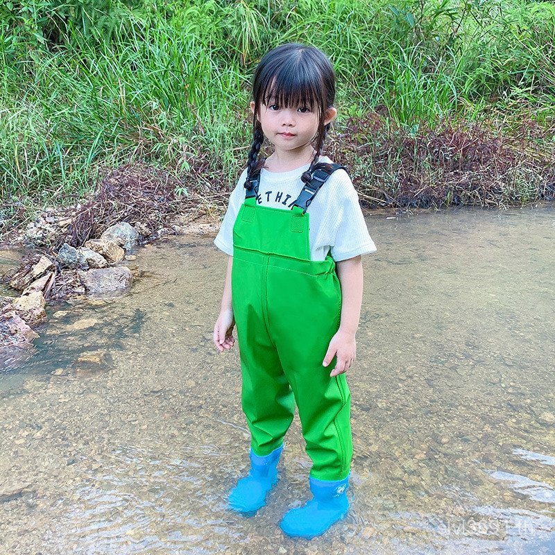 กางเกงลุยน้ำจับปลา ชุดกันน้ำสำหรับผู้ชายและเด็ก thumbnail 3