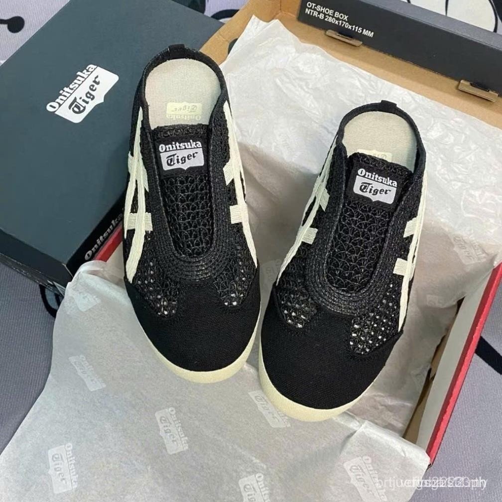 66 รองเท้าเม็กซิกัน SABOT Bla Cream 888 0S6R 1OSM