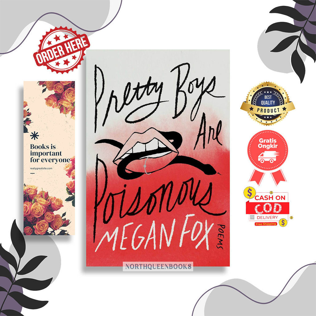 Literature.lounge - Pretty Boys Are Poisonous: Poems โดย Megan Fox (ภาษาอังกฤษ)