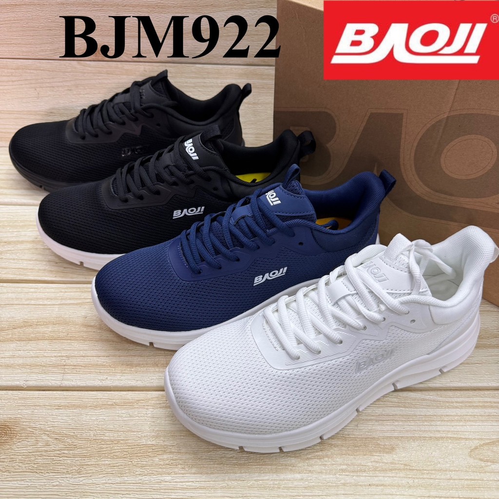 Baoji BJM 922 รองเท้าผ้าใบชาย บาโอจิ 41-45 เบา ใส่สบาย