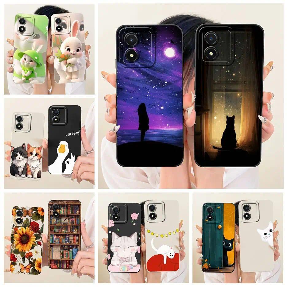 สําหรับ Honor X5 4G กรณี VNA-LX2 VNA-LX3 น่ารักการ์ตูนแฟชั่นฝาครอบซิลิโคนนุ่มเคสโทรศัพท์สําหรับ Hono