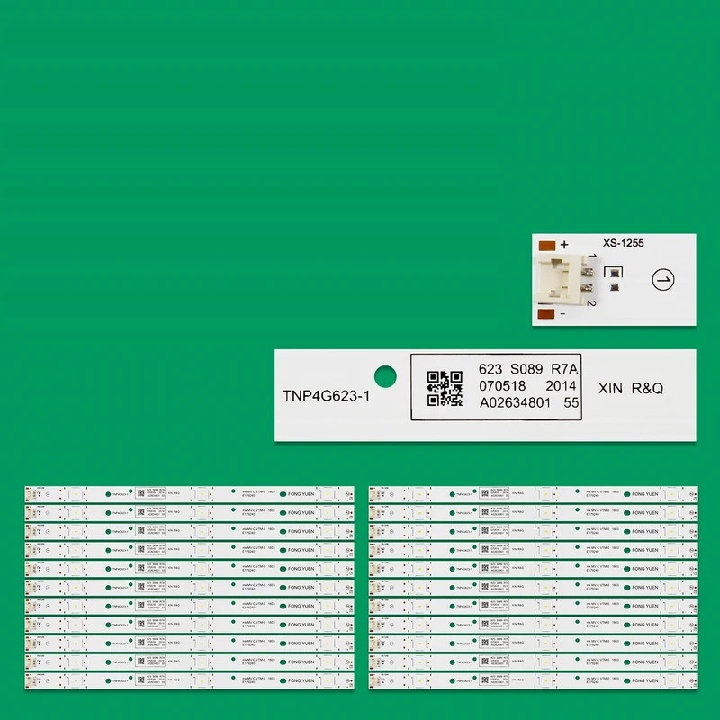 LED Backlight strip สําหรับ Panasonic TX-55EX600E TX-55EX580B TX-55EX613E TNP4G623-1 MVCVTN-0 1803 E