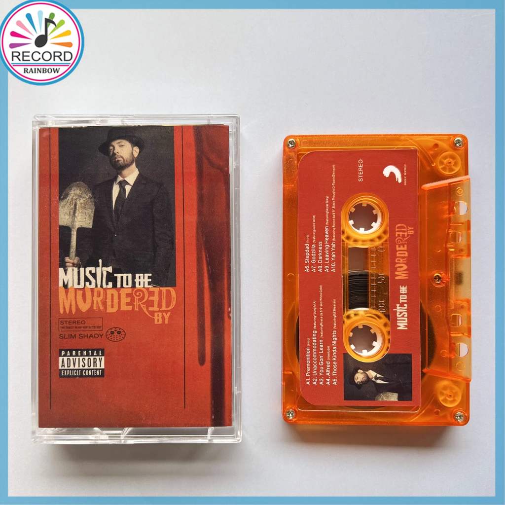 EMINEM Music To Be Murdered By Eminem Cassette Tape Brand New [Sealed] Original-TH2