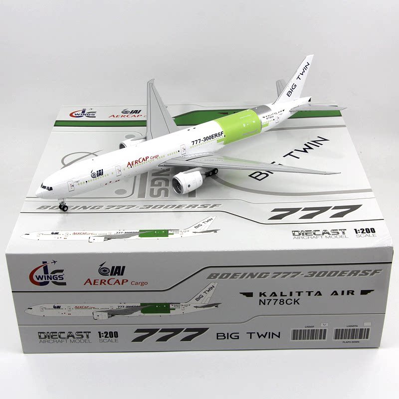 [การประกันคุณภาพ] JC Wings LH2457 American Carlita Airlines B777-300ER N778CK โลหะผสมรุ่น 1/200-----