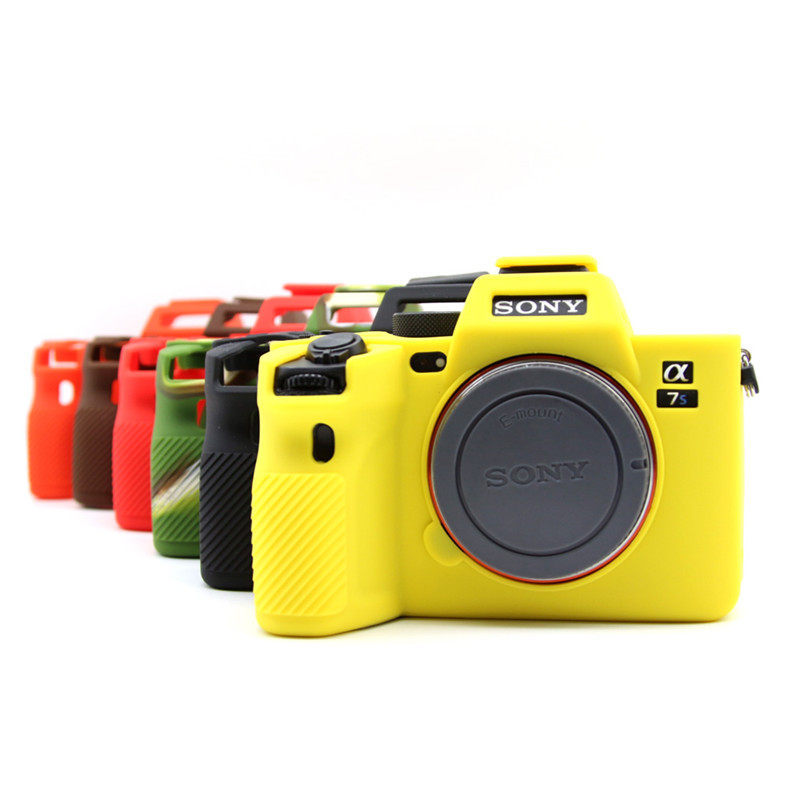 เหมาะสําหรับ Sony A7SIII เข้ากันได้กับกล้องดิจิตอล Sony A1 เคสซิลิโคนเคสกล้องกันรอยขีดข่วนการถ่ายภาพ