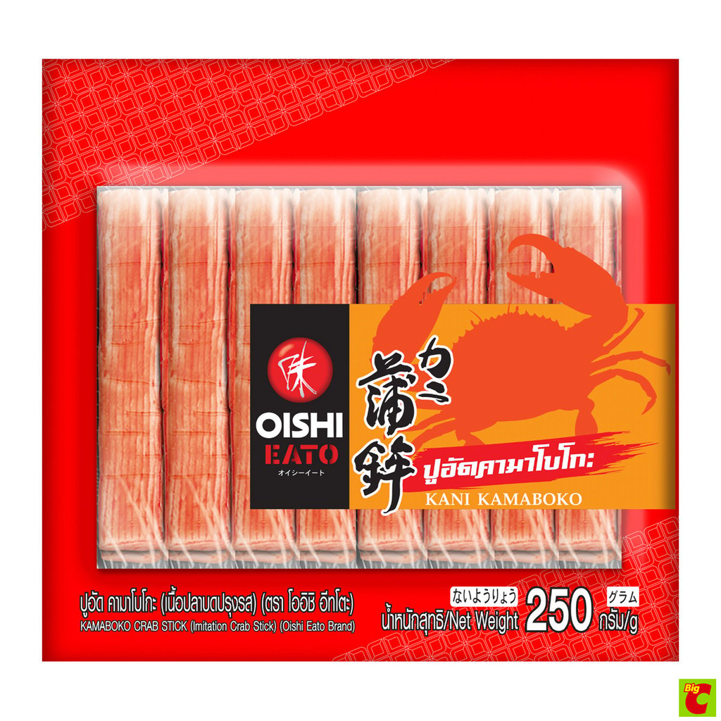 โออิชิ คานิ ปูอัด คามาโบโกะ 250 ก.